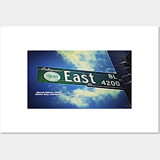 East Boulevard, Culver City, California by Mistah Wilson Posters and Art